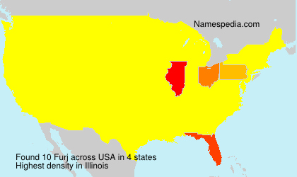 Surname Furj in USA Surname Furj in USA