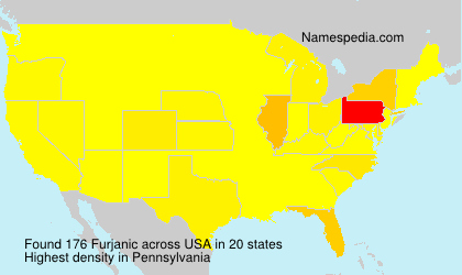 Surname Furjanic in USA Surname Furjanic in USA