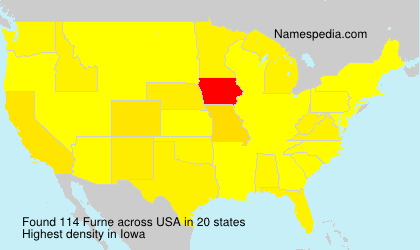Surname Furne in USA Surname Furne in USA