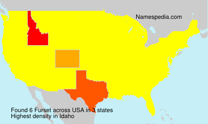 Surname Furset in USA Surname Furset in USA
