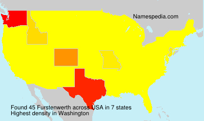 Surname Furstenwerth in USA Surname Furstenwerth in USA