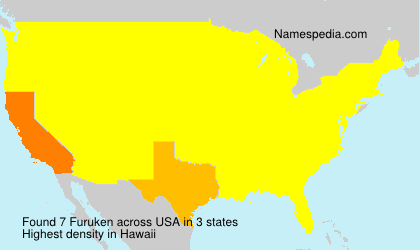 Surname Furuken in USA Surname Furuken in USA