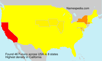 Surname Furuno in USA Surname Furuno in USA