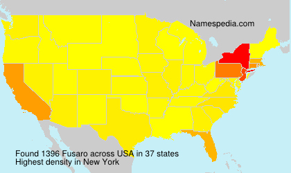 Surname Fusaro in USA Surname Fusaro in USA