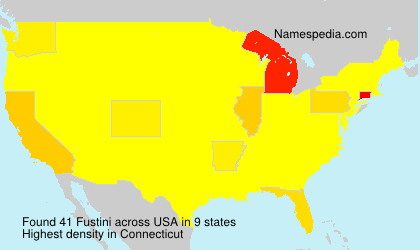 Surname Fustini in USA Surname Fustini in USA