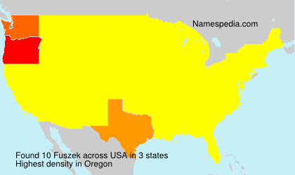 Surname Fuszek in USA Surname Fuszek in USA