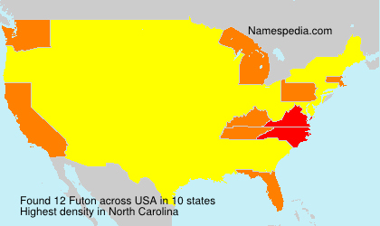 Surname Futon in USA Surname Futon in USA