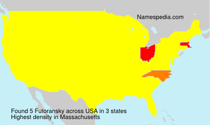 Surname Futoransky in USA Surname Futoransky in USA