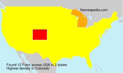 Surname Futro in USA Surname Futro in USA