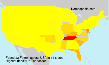Surname Futtrell in USA Surname Futtrell in USA