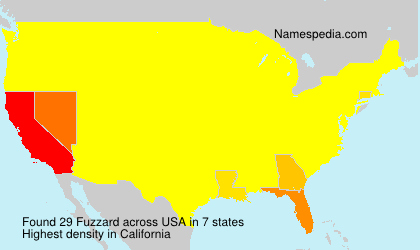 Surname Fuzzard in USA Surname Fuzzard in USA