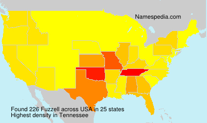 Surname Fuzzell in USA Surname Fuzzell in USA