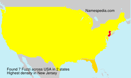 Surname Fuzzi in USA Surname Fuzzi in USA