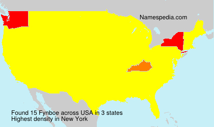 Surname Fynboe in USA Surname Fynboe in USA