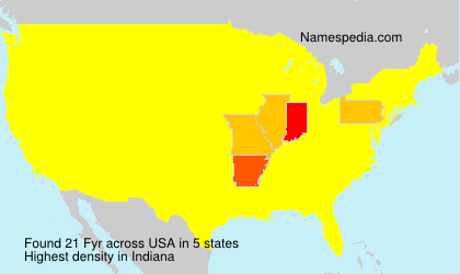 Surname Fyr in USA Surname Fyr in USA