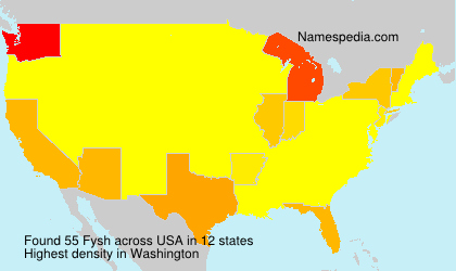Surname Fysh in USA Surname Fysh in USA