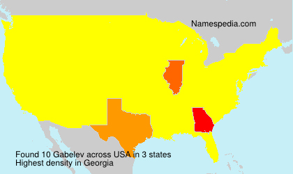 Surname Gabelev in USA Surname Gabelev in USA