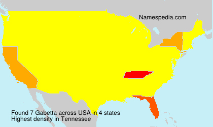 Surname Gabetta in USA Surname Gabetta in USA