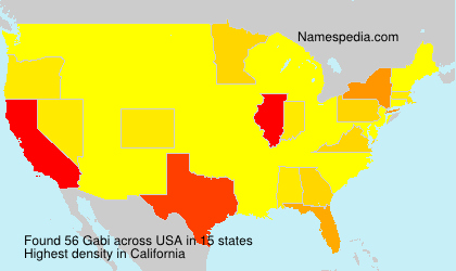 Surname Gabi in USA Surname Gabi in USA