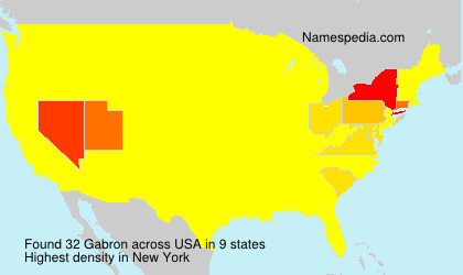 Surname Gabron in USA Surname Gabron in USA