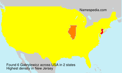 Surname Gabrylewicz in USA Surname Gabrylewicz in USA