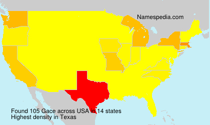 Surname Gace in USA Surname Gace in USA