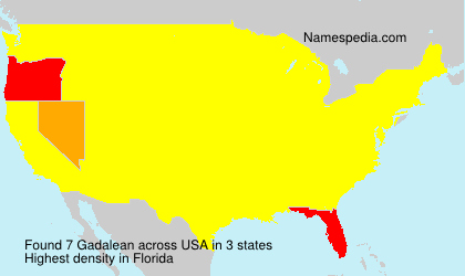 Surname Gadalean in USA Surname Gadalean in USA