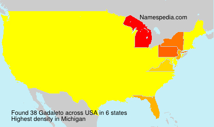 Surname Gadaleto in USA Surname Gadaleto in USA