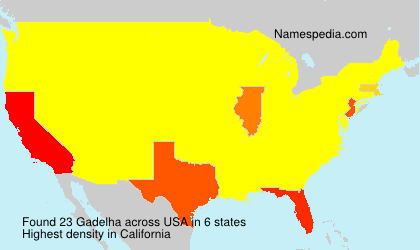 Surname Gadelha in USA Surname Gadelha in USA