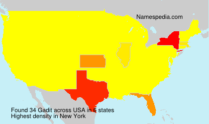 Surname Gadit in USA Surname Gadit in USA