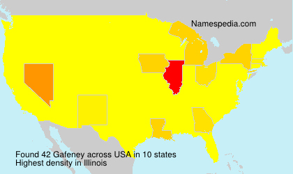Surname Gafeney in USA Surname Gafeney in USA