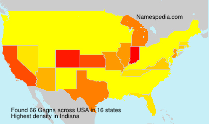 Surname Gagna in USA Surname Gagna in USA
