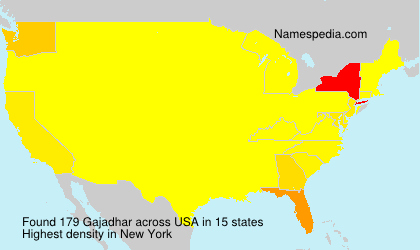 Surname Gajadhar in USA Surname Gajadhar in USA