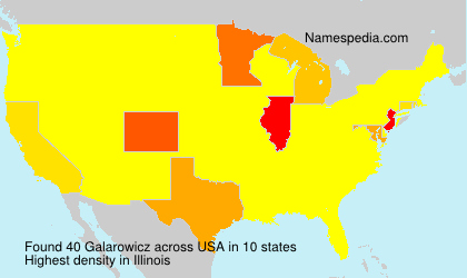 Surname Galarowicz in USA Surname Galarowicz in USA
