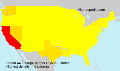 Surname Galarpe in USA Surname Galarpe in USA