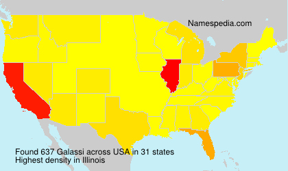Surname Galassi in USA Surname Galassi in USA