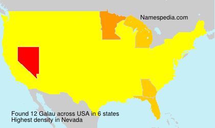Surname Galau in USA Surname Galau in USA