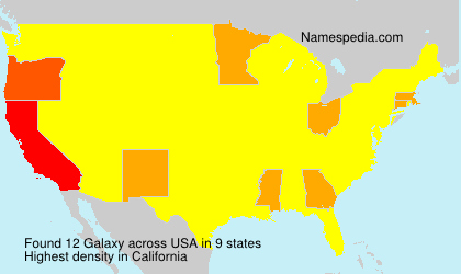 Surname Galaxy in USA Surname Galaxy in USA