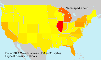 Surname Galecki in USA Surname Galecki in USA