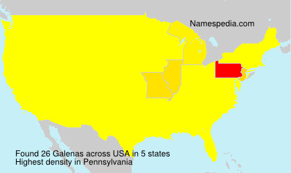 Surname Galenas in USA Surname Galenas in USA