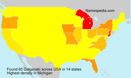 Surname Galganski in USA Surname Galganski in USA