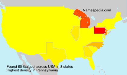 Surname Galgoci in USA Surname Galgoci in USA