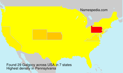 Surname Galgocy in USA Surname Galgocy in USA