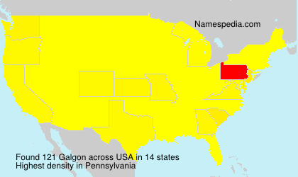 Surname Galgon in USA Surname Galgon in USA