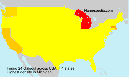 Surname Galgoul in USA Surname Galgoul in USA