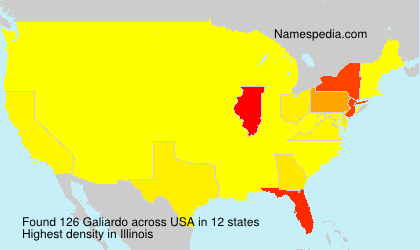 Surname Galiardo in USA Surname Galiardo in USA