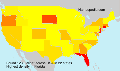 Surname Galinat in USA Surname Galinat in USA
