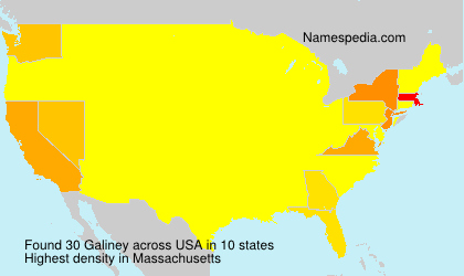 Surname Galiney in USA Surname Galiney in USA