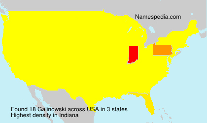 Surname Galinowski in USA Surname Galinowski in USA