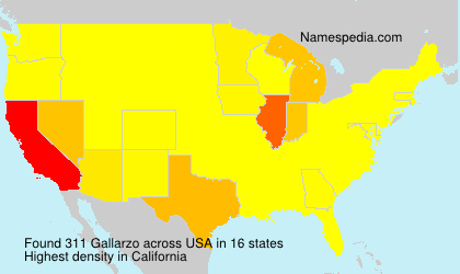 Surname Gallarzo in USA Surname Gallarzo in USA